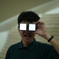 一片方形的云
