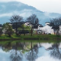 细雨枫桥