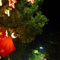雨中步